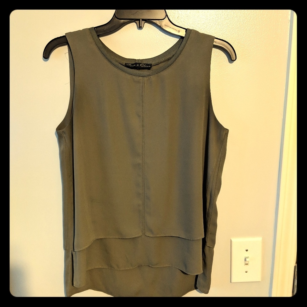 Rose & Olive Tank Size S